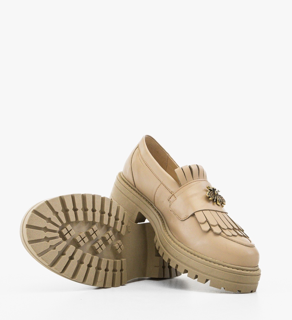 Pantofi Casual Dama Zenin Bej | Confort și Eleganță - imagine 9