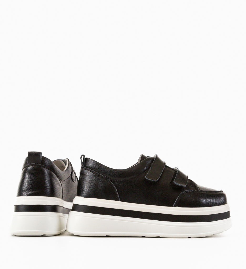 Pantofi Casual Akoste Negri - Confort și Stil - imagine 5