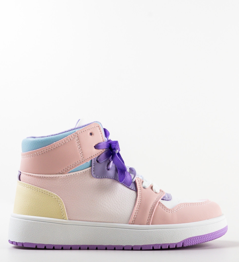Sneakers Dama Galvan Roz - Confort Urban - imagine 4