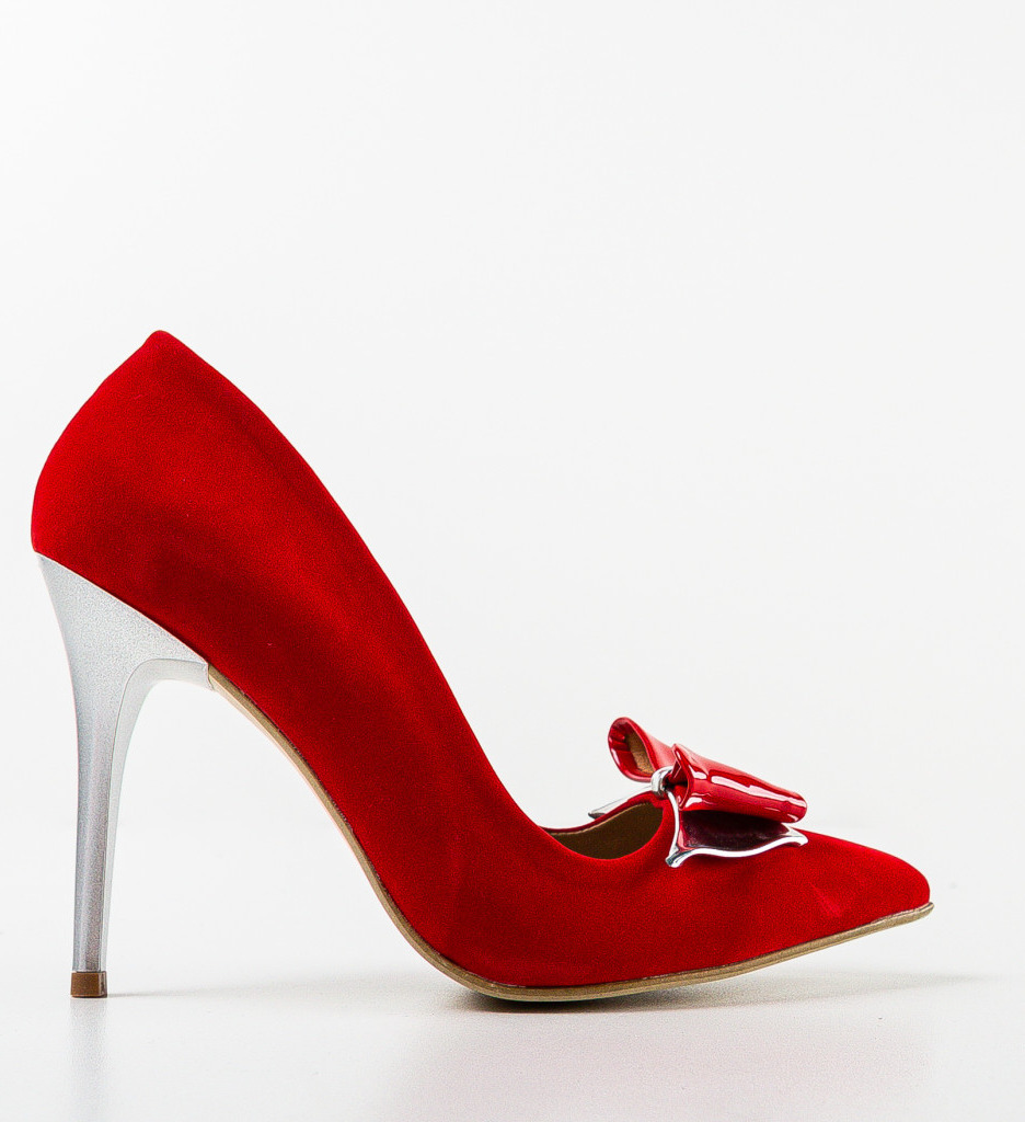 Pantofi Palas Rosii | Eleganță și Stil Feminin - imagine 4