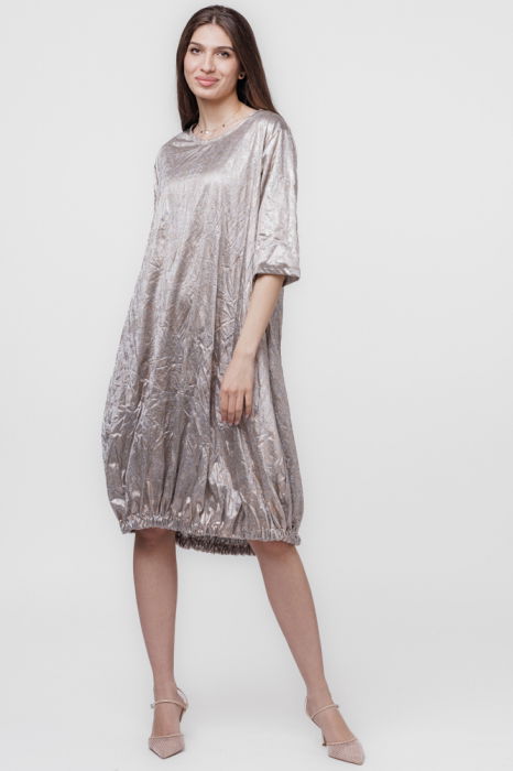 Rochie Midi Aurie Shopika | Eleganță & Confort