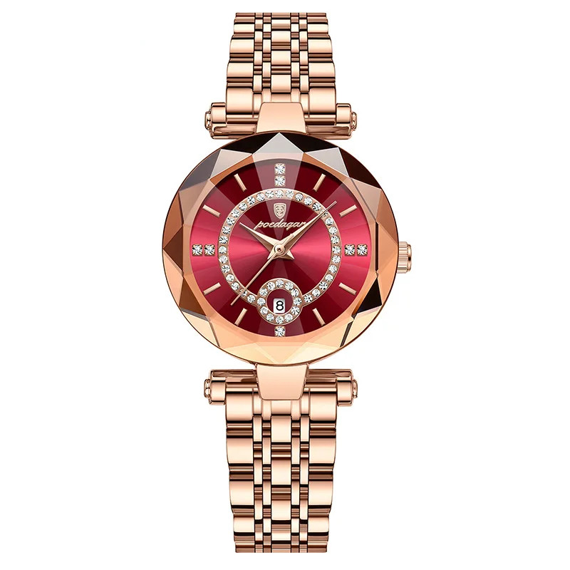 Ceas Dama Poedagar Rose Gold | Eleganță Modernă