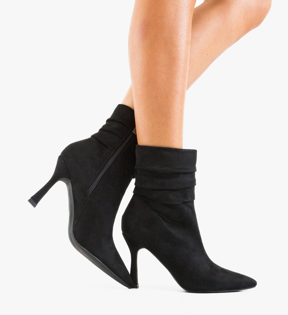 Botine Dama Payhan Negre - Eleganță și Confort - imagine 2