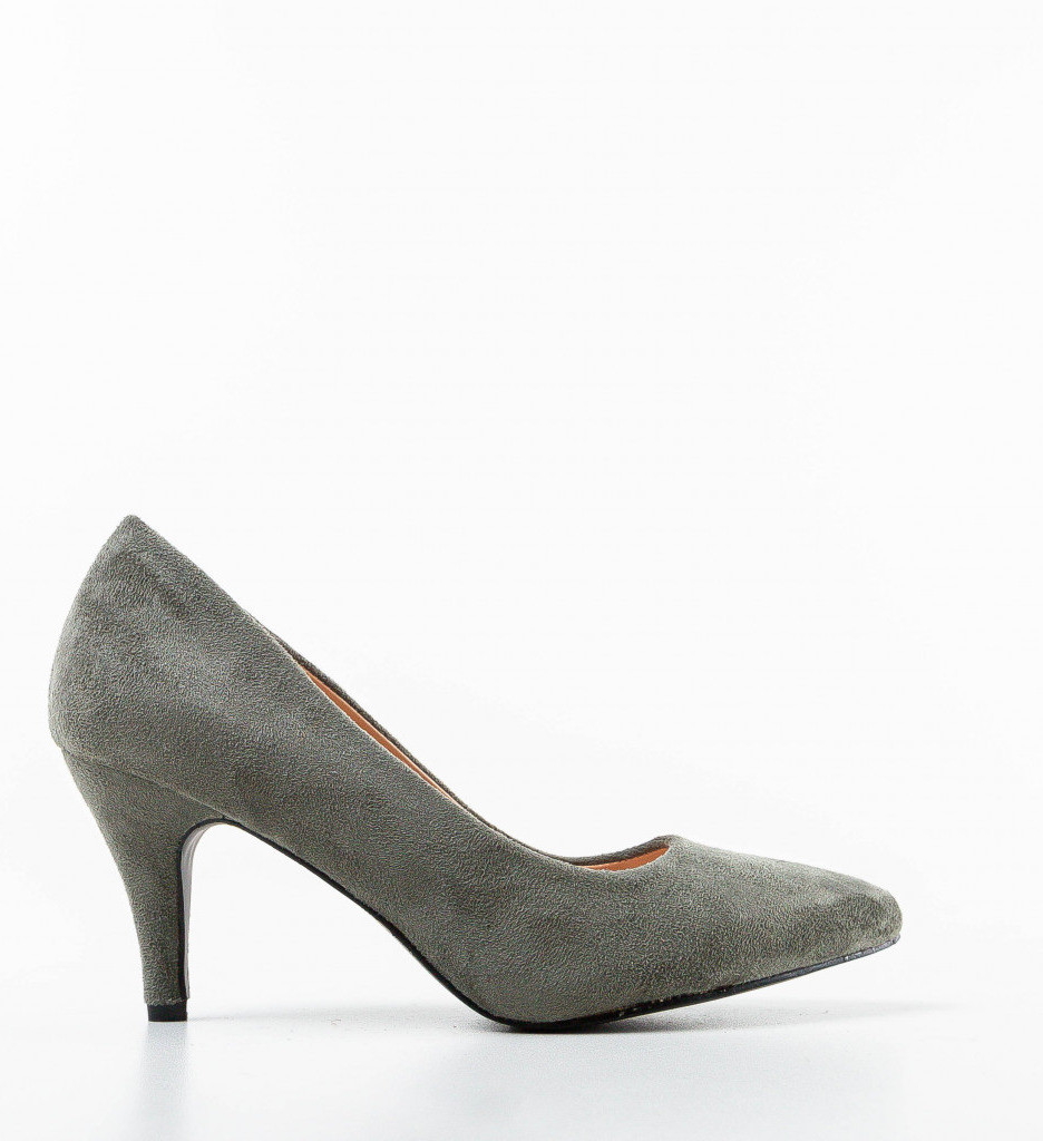 Pantofi Birro Verzi cu Toc Eleganți - imagine 4
