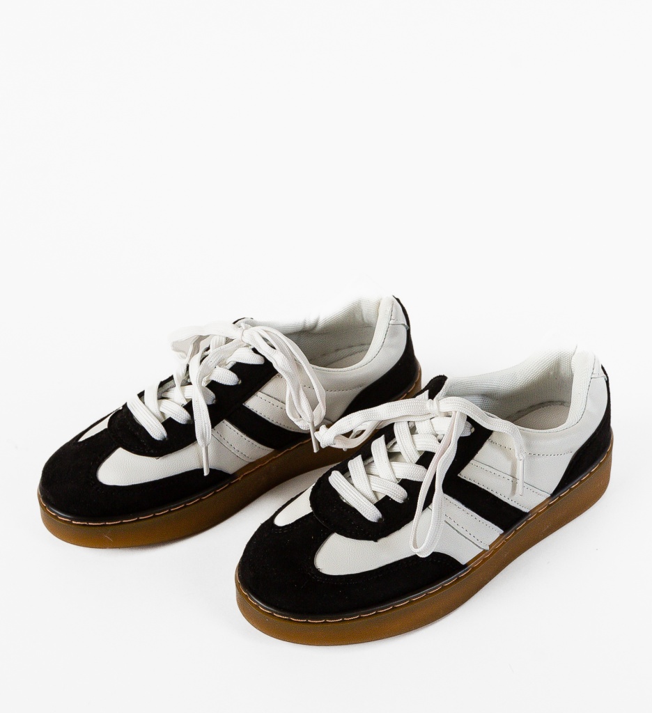 Sneakers Dama Sequ Negri | Confort și Stil - imagine 6