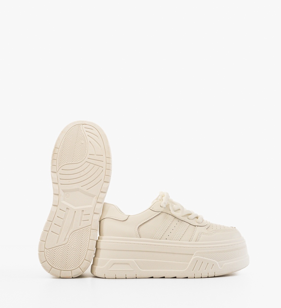 Sneakers Dama Dyda Albi | Confort și Stil - imagine 5
