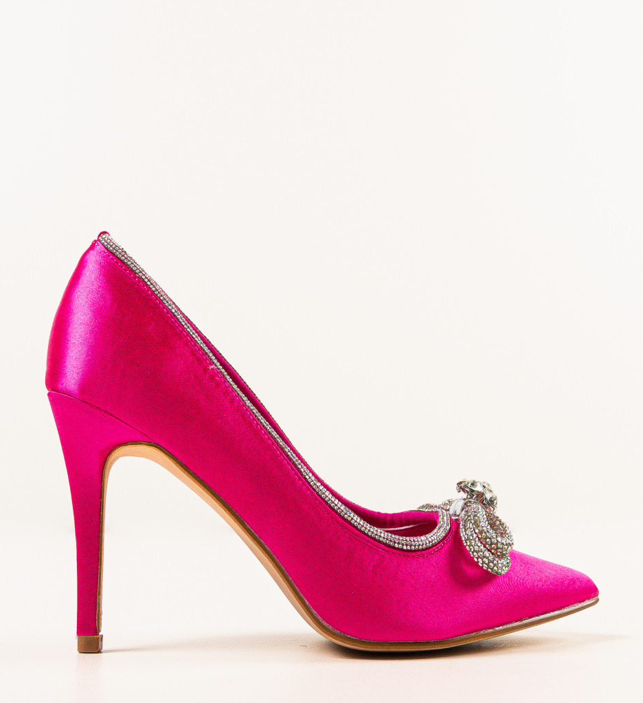Pantofi cu toc Reytar Fuchsia | Eleganță și Stil - imagine 5