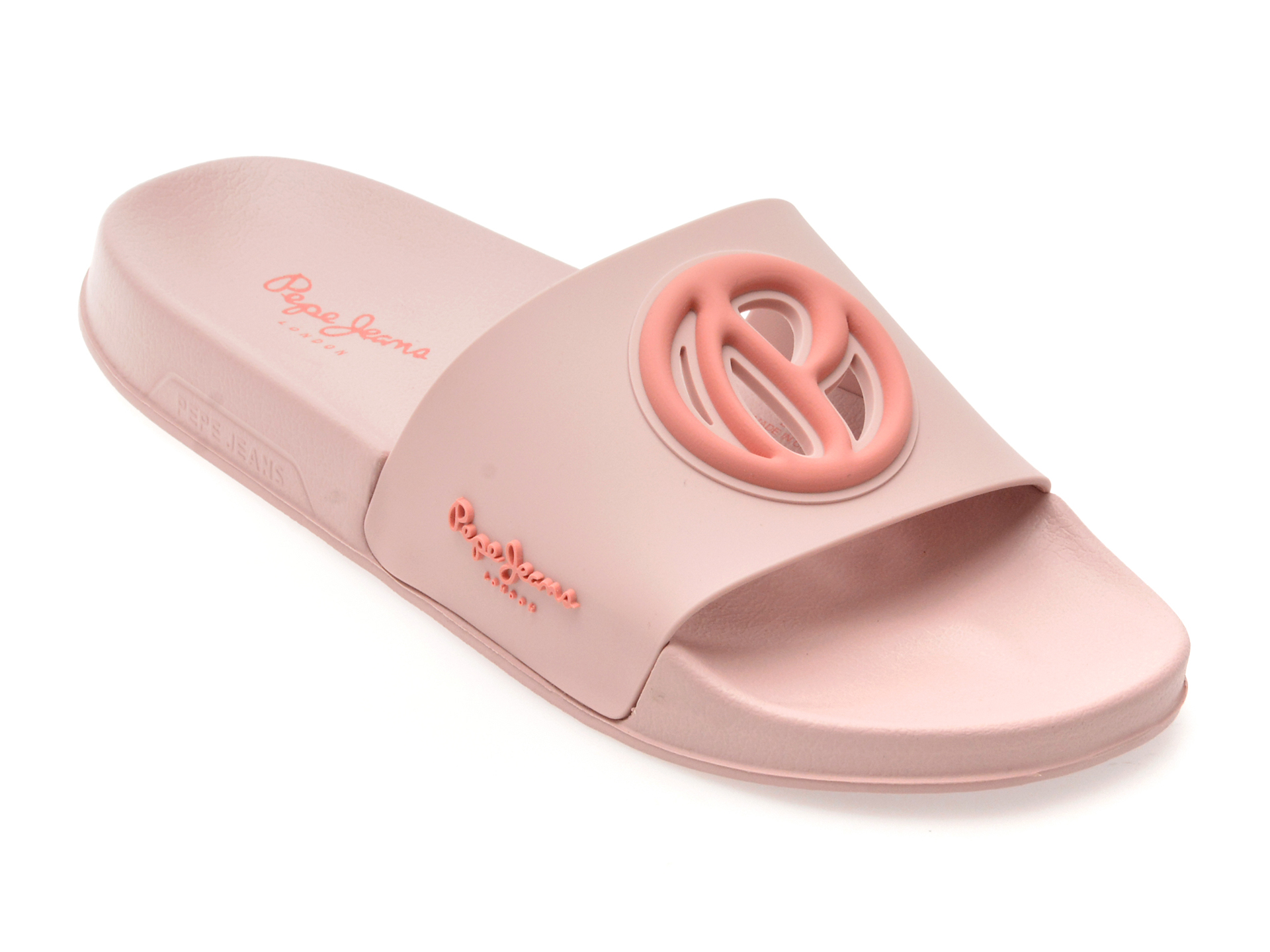 Papuci Sliders Pepe Jeans Roz - Confort Vară