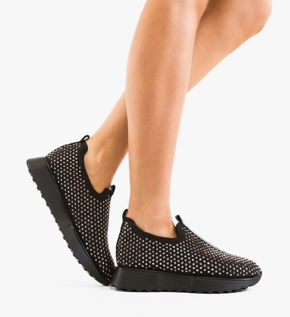 Pantofi Casual Reggie Negri - Stil și Confort - imagine 3