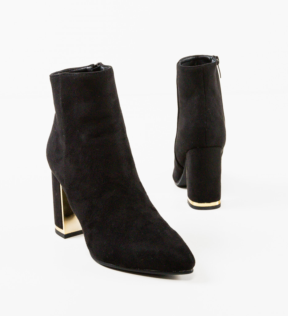 Botine Dama Avant Negre - Eleganță și Confort - imagine 9