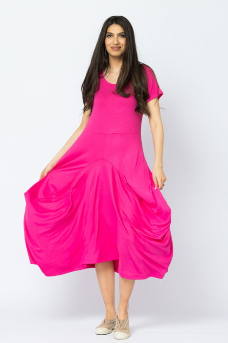 Rochie Tricot Fucsia Pierino | Stil & Confort