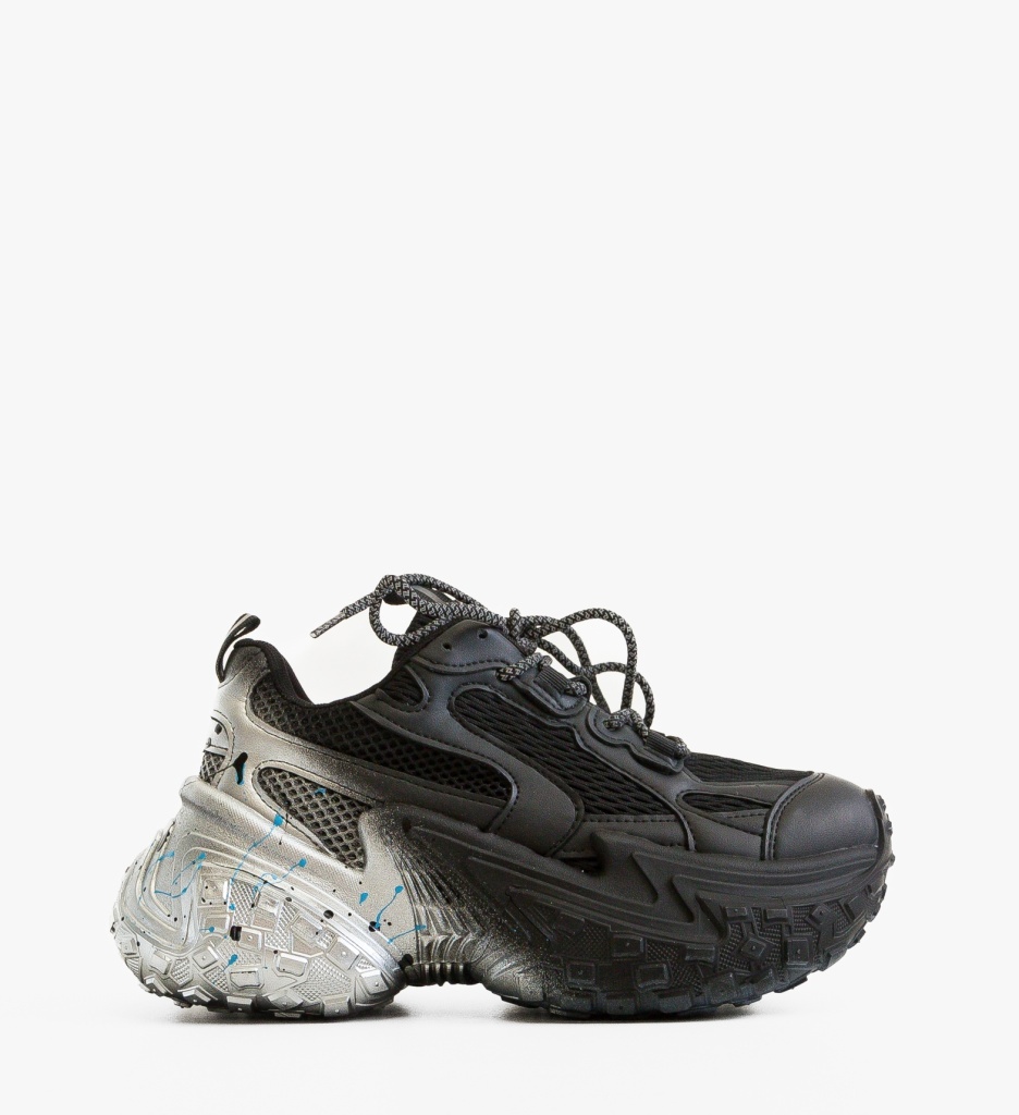 Sneakers Dama Kannka Negri | Confort Asigurat - imagine 8