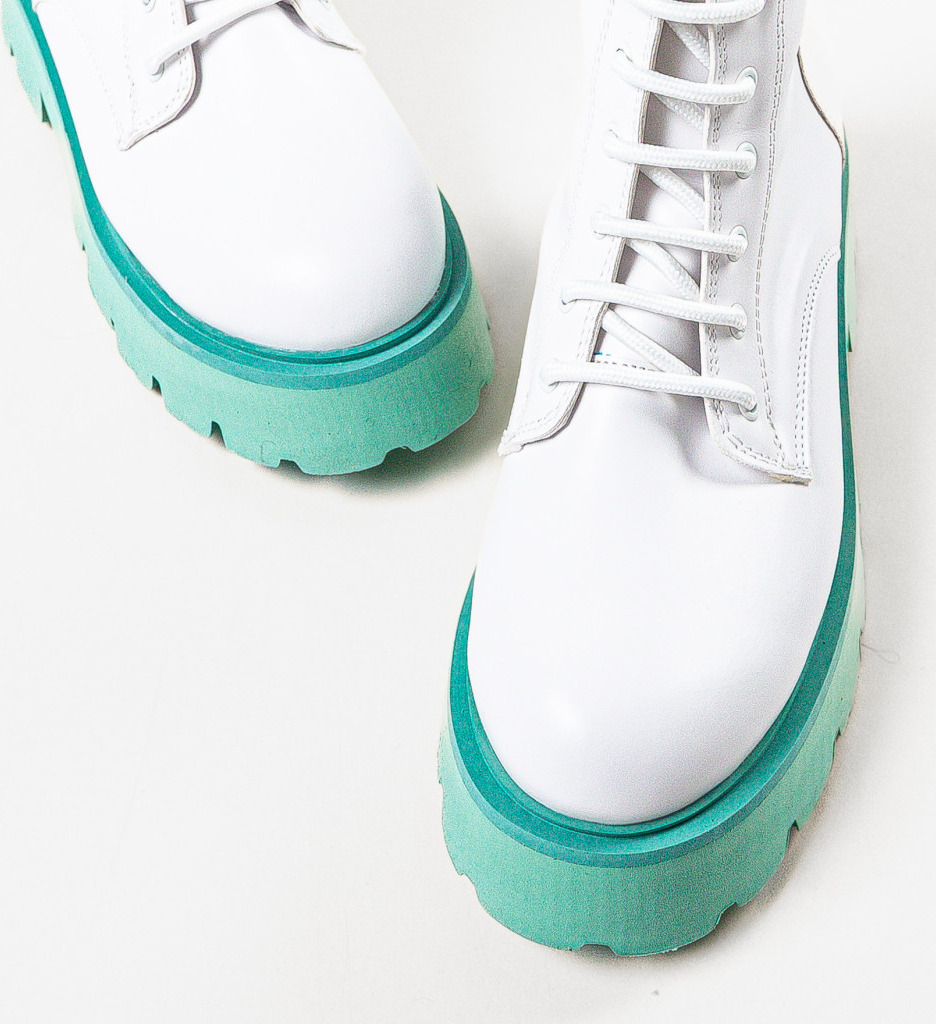 Ghete Dama Darke Albe - Eleganță și Confort - imagine 6