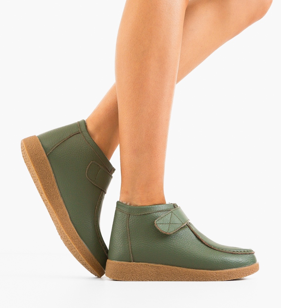 Pantofi Casual Debir Verzi - Confort și Stil - imagine 2