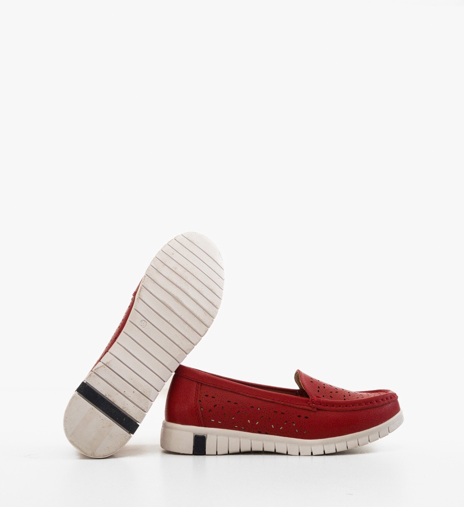 Espadrile Dama Skrell Rosii - Stil & Confort - imagine 4
