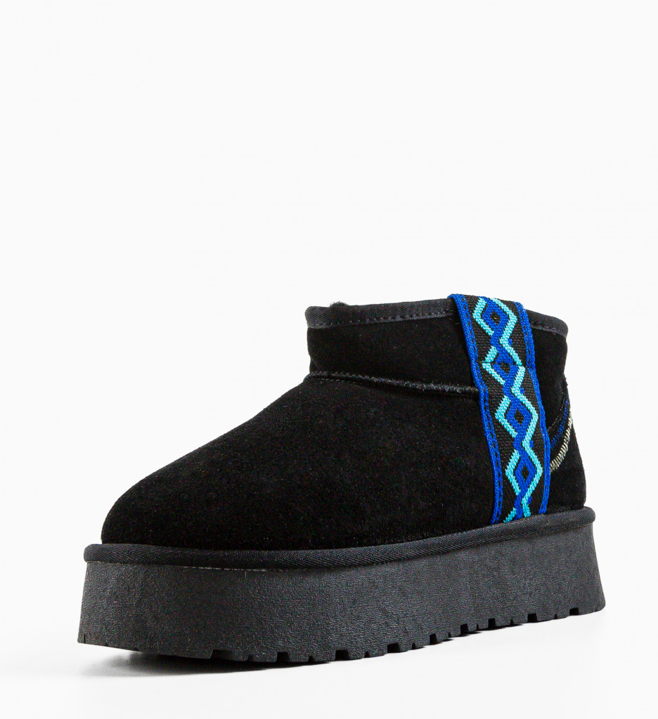 Cizme Dardar Negre Tip Ug | Confort & Stil