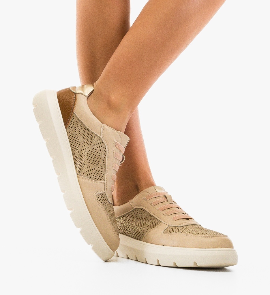 Pantofi Casual Philim Bej – Confort și Eleganță