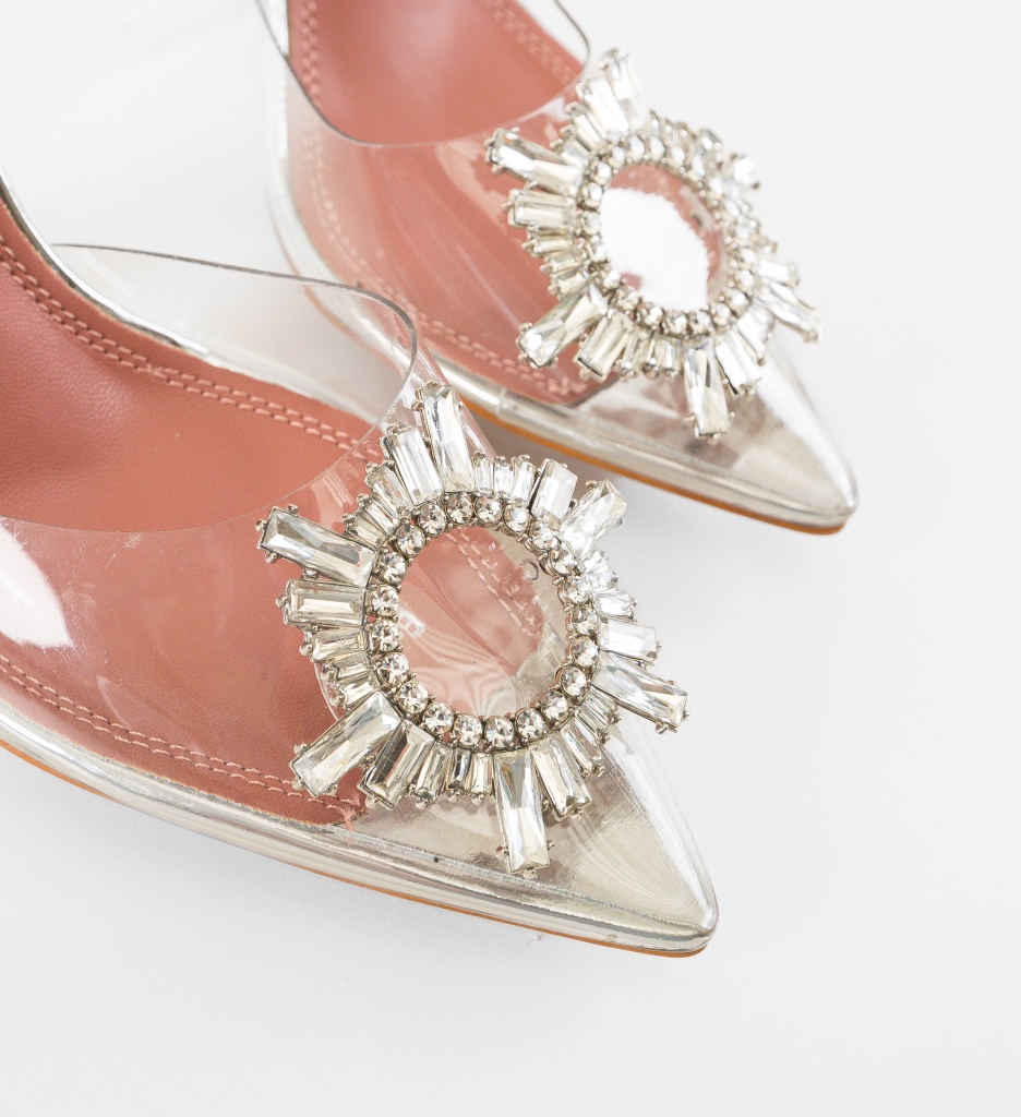 Pantofi dama Vareg Argintii | Eleganță și Stil - imagine 6