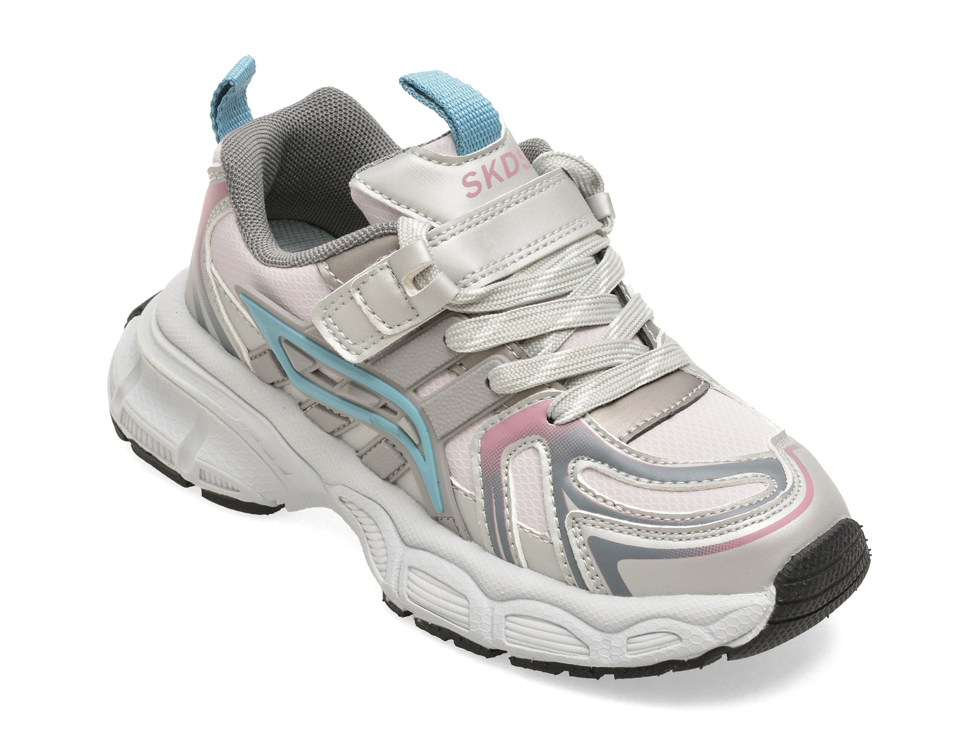 Pantofi Sport Selection Kids Gri Piele Ecologică