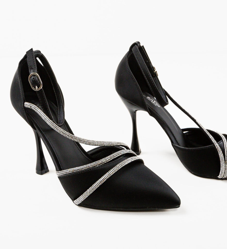 Pantofi Fulber Negri | Eleganță și Confort - imagine 8