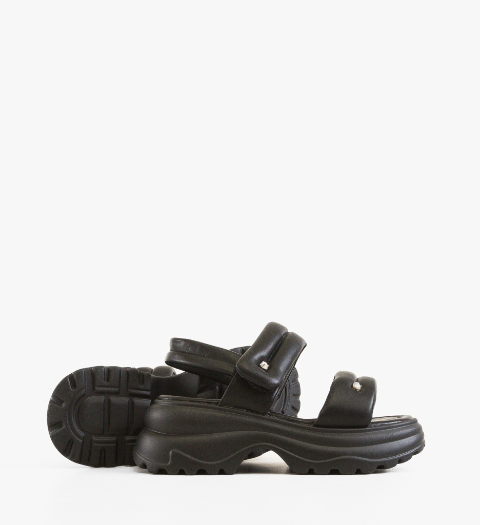 Sandale Zoya Negre | Eleganță și Confort - imagine 4