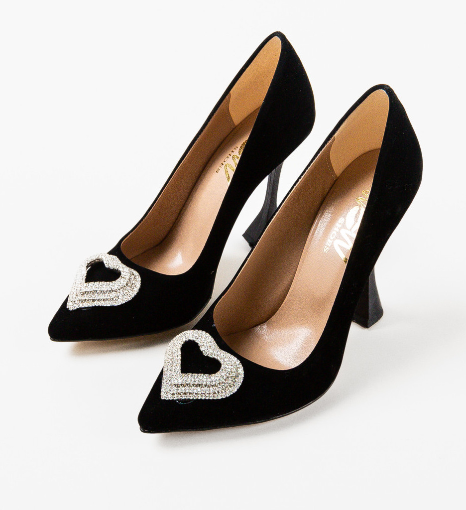 Pantofi cu Toc Darino Negri - Eleganță Sigură - imagine 7
