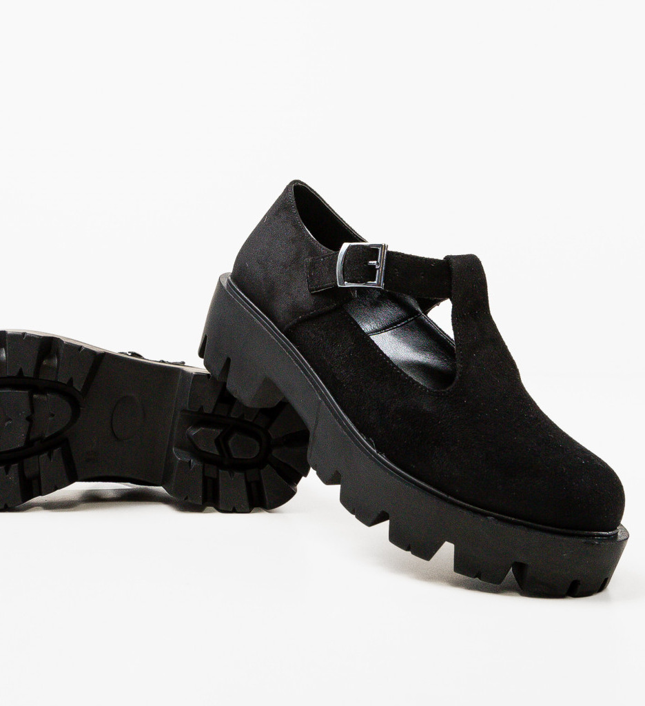 Pantofi Casual Lybon Negri - Confort și Stil - imagine 8