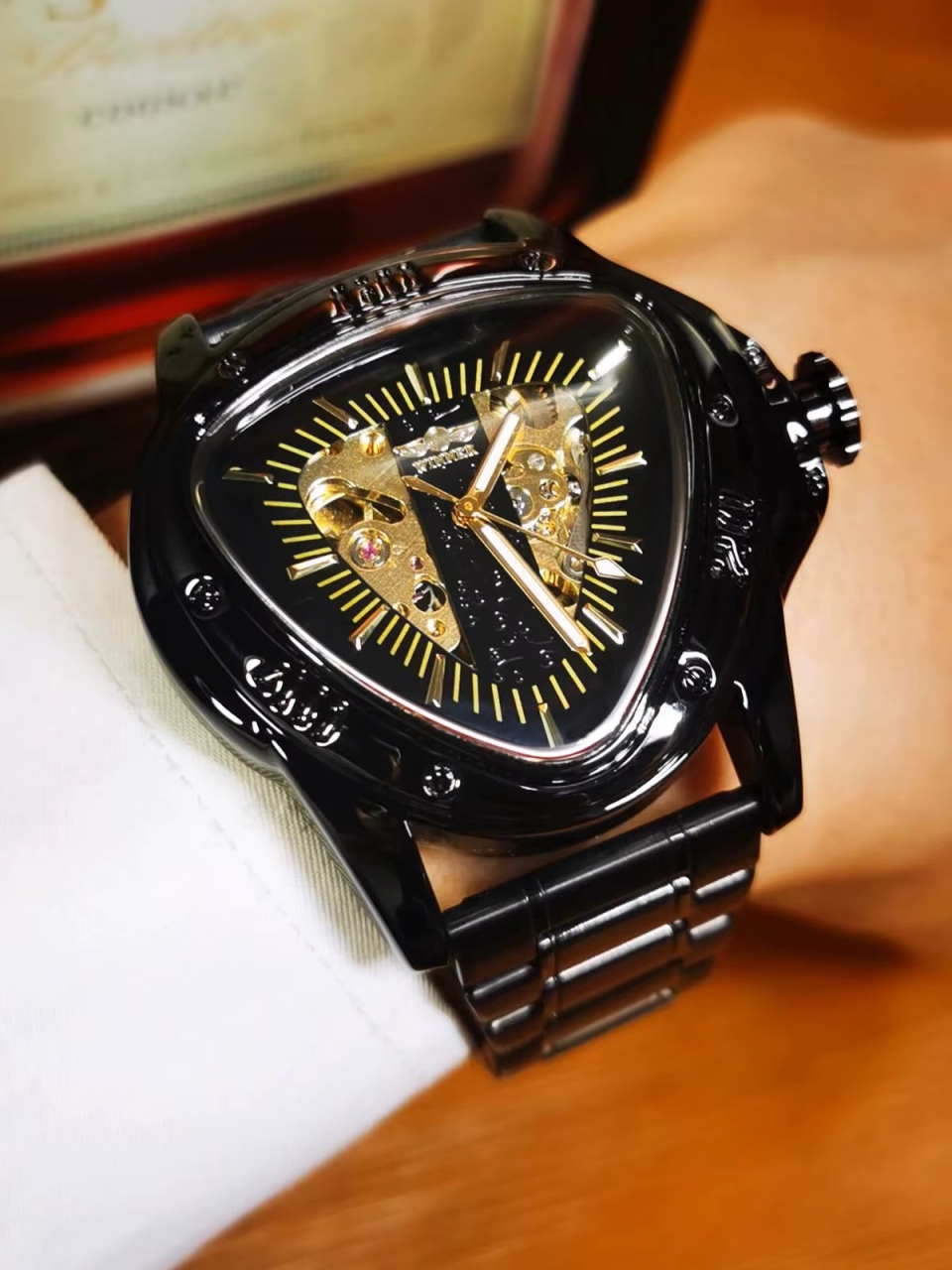 Ceas Barbatesc Winner Automatic CS1742 - imagine 3