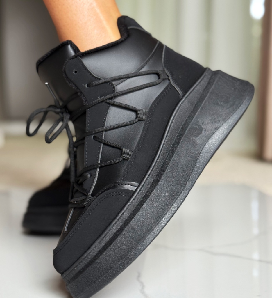 Sneakers Voldus Negri - Confort și Stil Urban - imagine 3