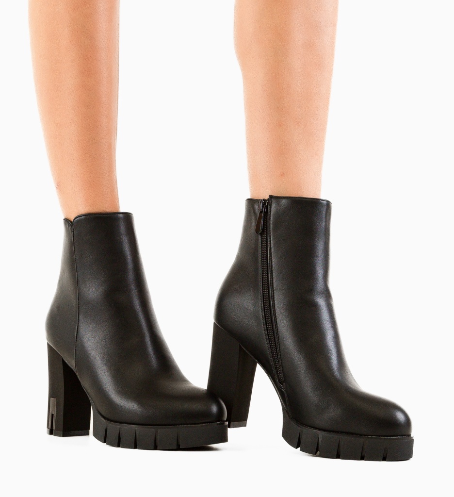Botine Dama Magya Negre - Eleganță și Stil - imagine 2