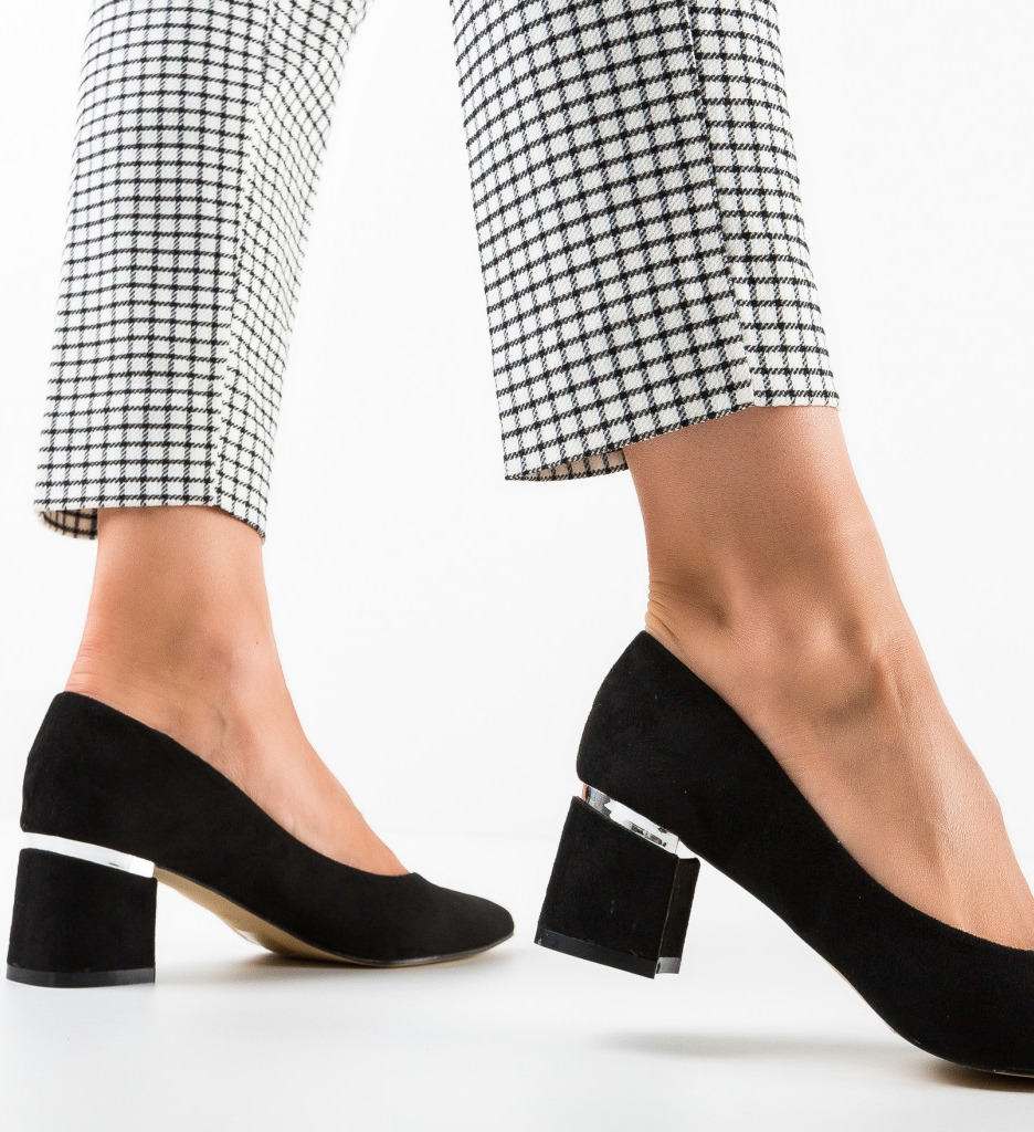 Pantofi Dama Brandy Negri | Eleganță și Stil