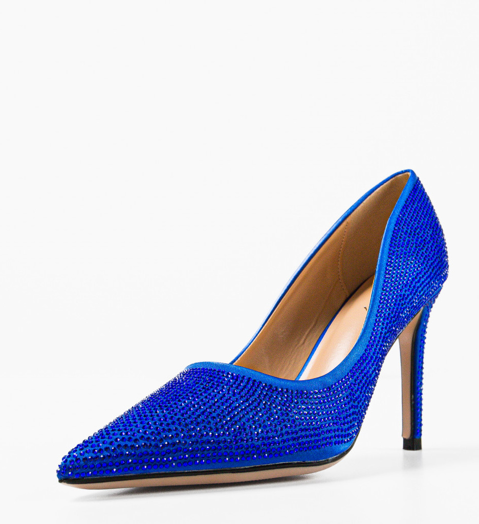 Pantofi Larry Alabastri cu toc elegant | Cumpără acum - imagine 4