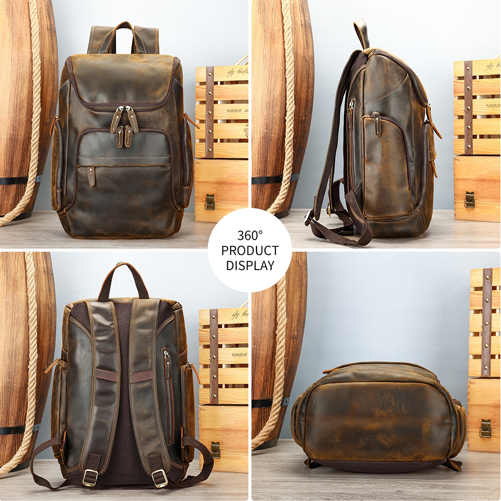 Rucsac Barbati Delis Velian GT3328 Piele - imagine 5