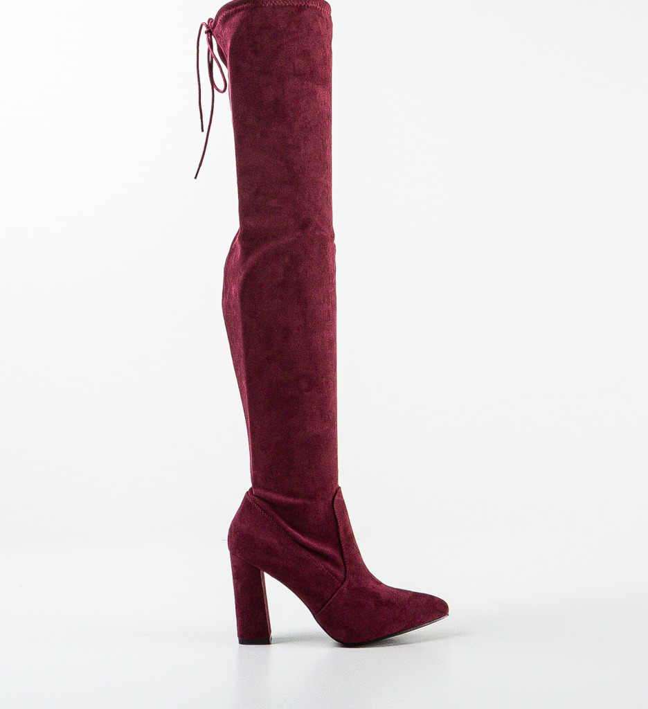 Cizme Dama Vister Grena - Eleganță și Confort - imagine 4