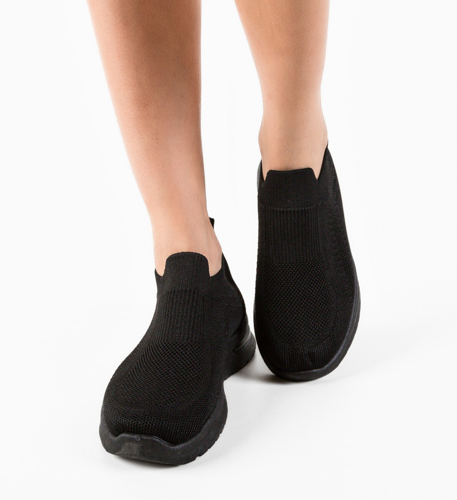 Sneakers Dama Coven Negri - Stil și Confort Sport - imagine 2
