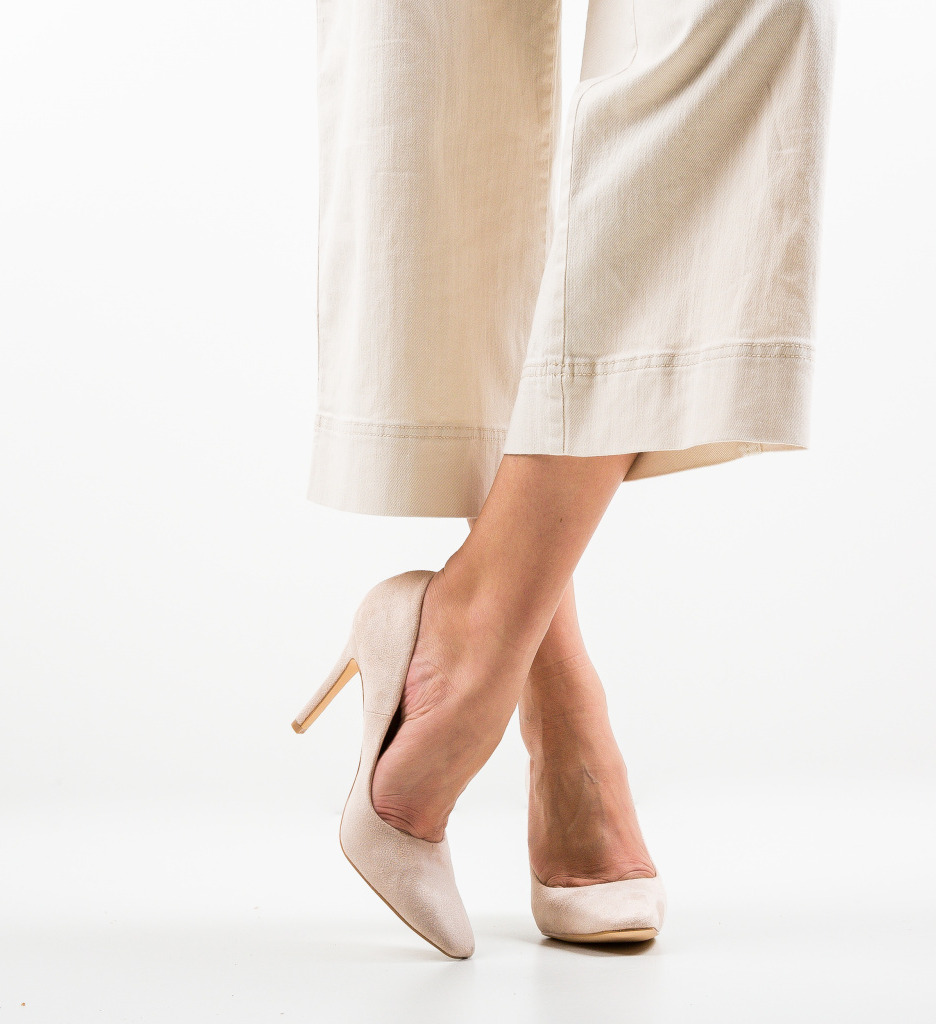 Pantofi Cerys Bej | Eleganță Accesibilă - imagine 2