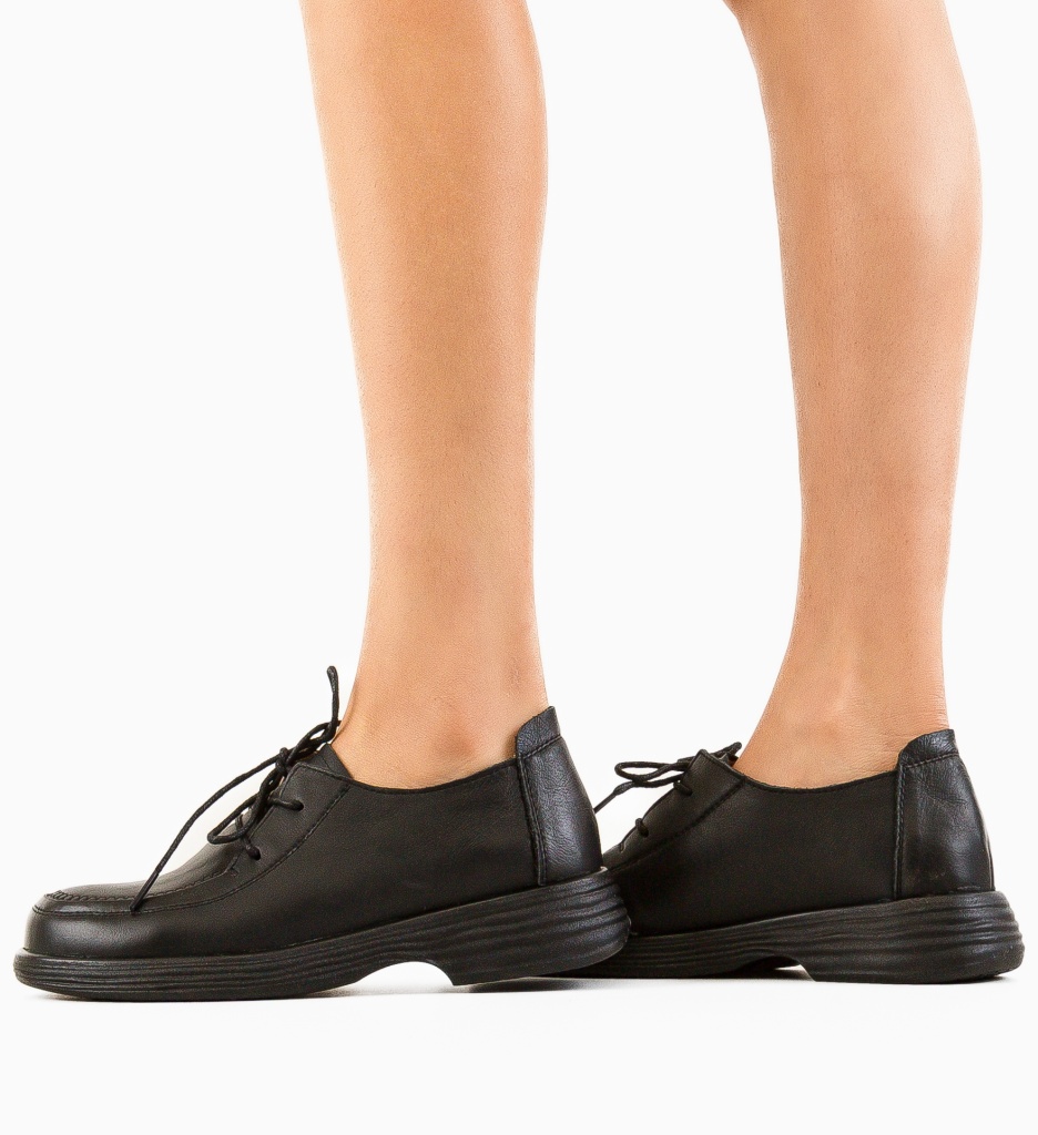 Pantofi Casual Vlobe Negri | Stil și Confort - imagine 2