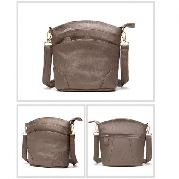 Geanta Dama Delis Missa, Piele Naturala, Elegantă - imagine 2