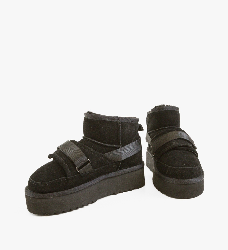 Cizme Tip Ug Kaiana Negre | Confort Suprem - imagine 4