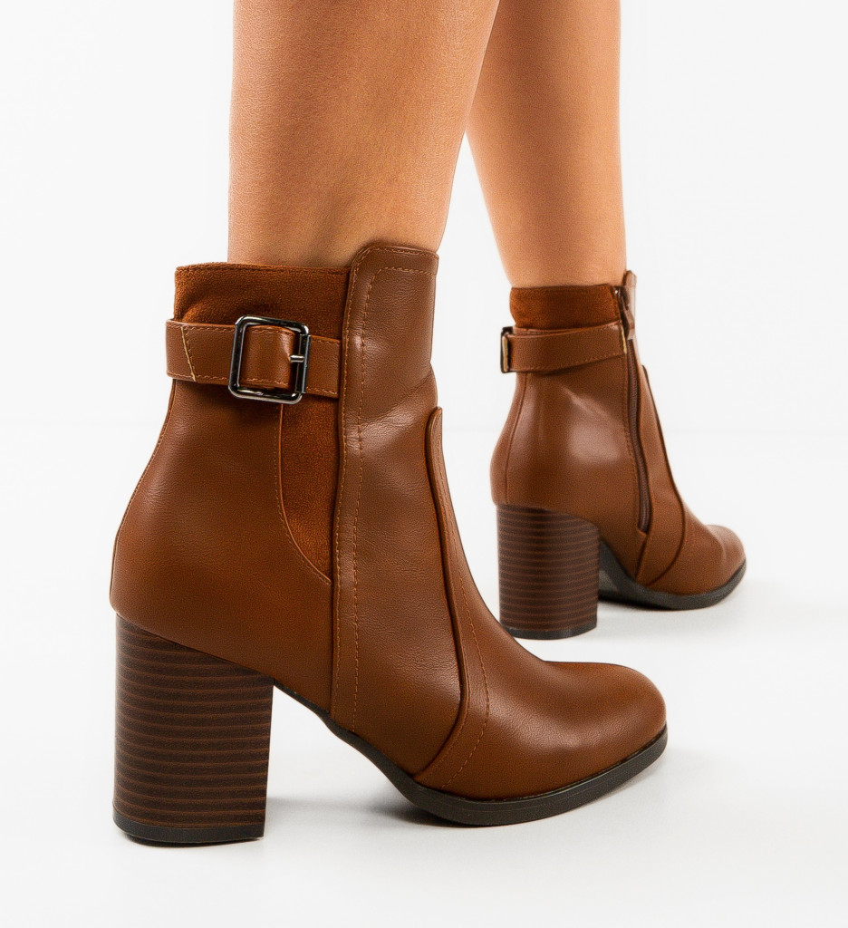 Botine Dama Dafaz Camel - Eleganță și Confort