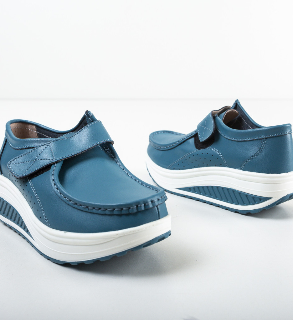 Pantofi Casual Marko Bleu - Confort & Stil - imagine 6