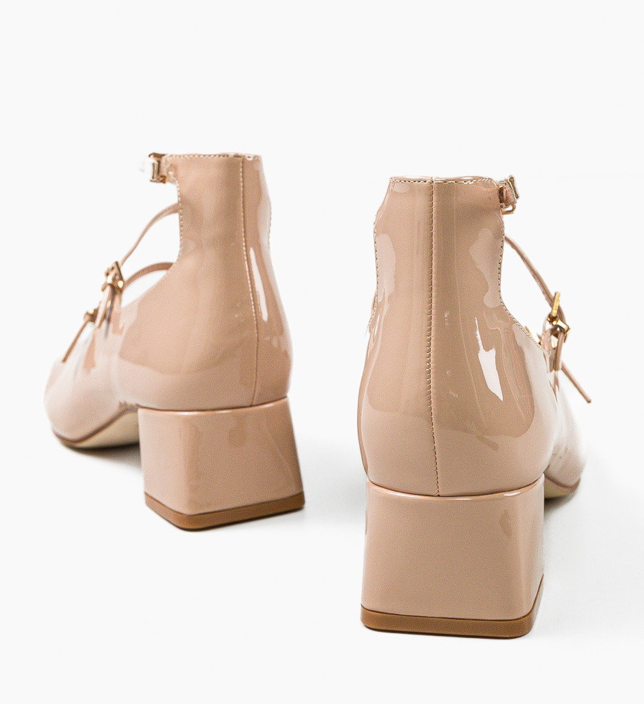 Pantofi Dama Jona Nude | Eleganță Versatilă - imagine 6