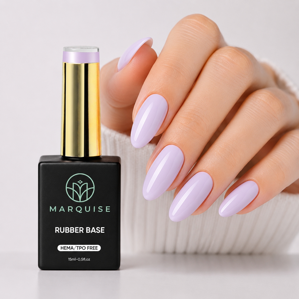 Rubber Base HEMA Free Marquise 15ml Picadili - imagine 2