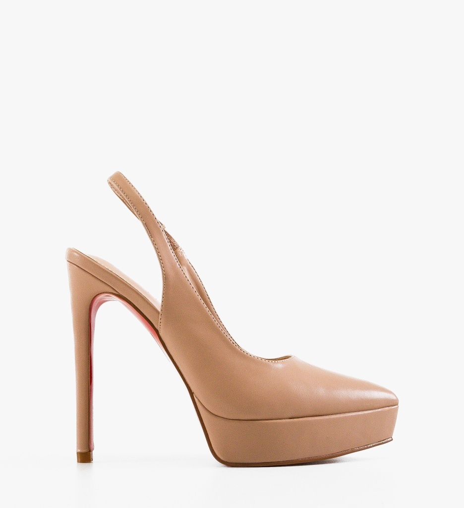 Pantofi Gorene Nude Depurtat - Eleganță Supremă - imagine 7
