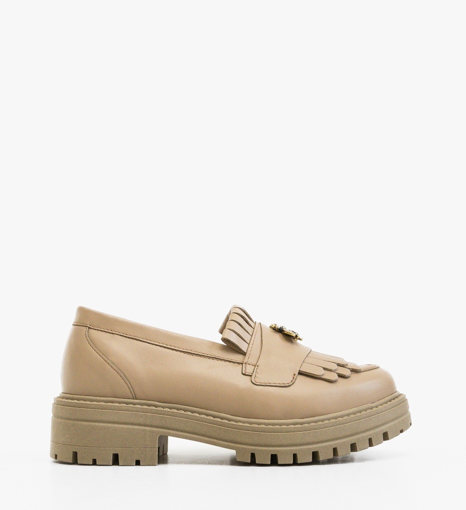 Pantofi Casual Dama Zenin Bej | Confort și Eleganță - imagine 10