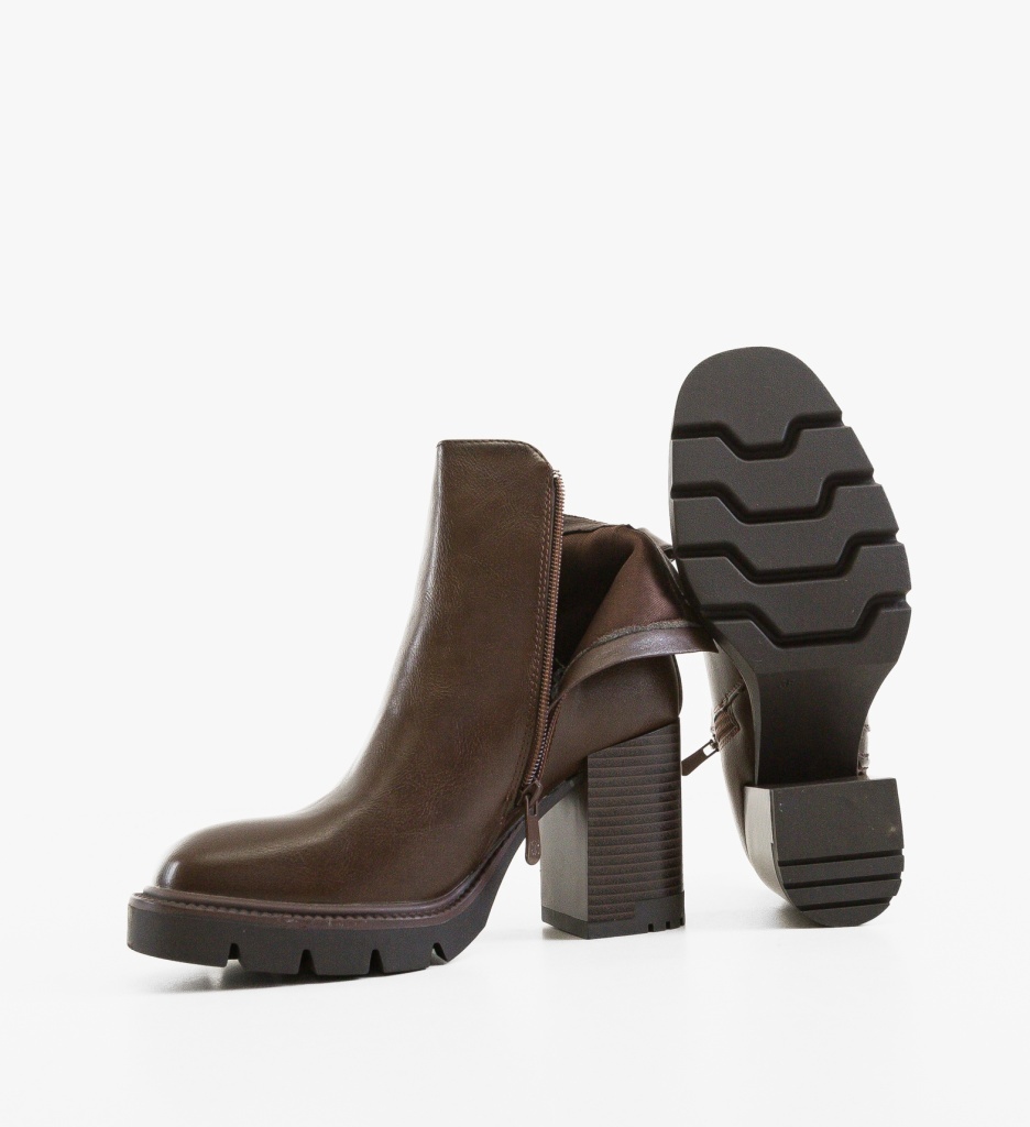 Botine Dama Lowri Maro | Eleganță și Stil - imagine 3