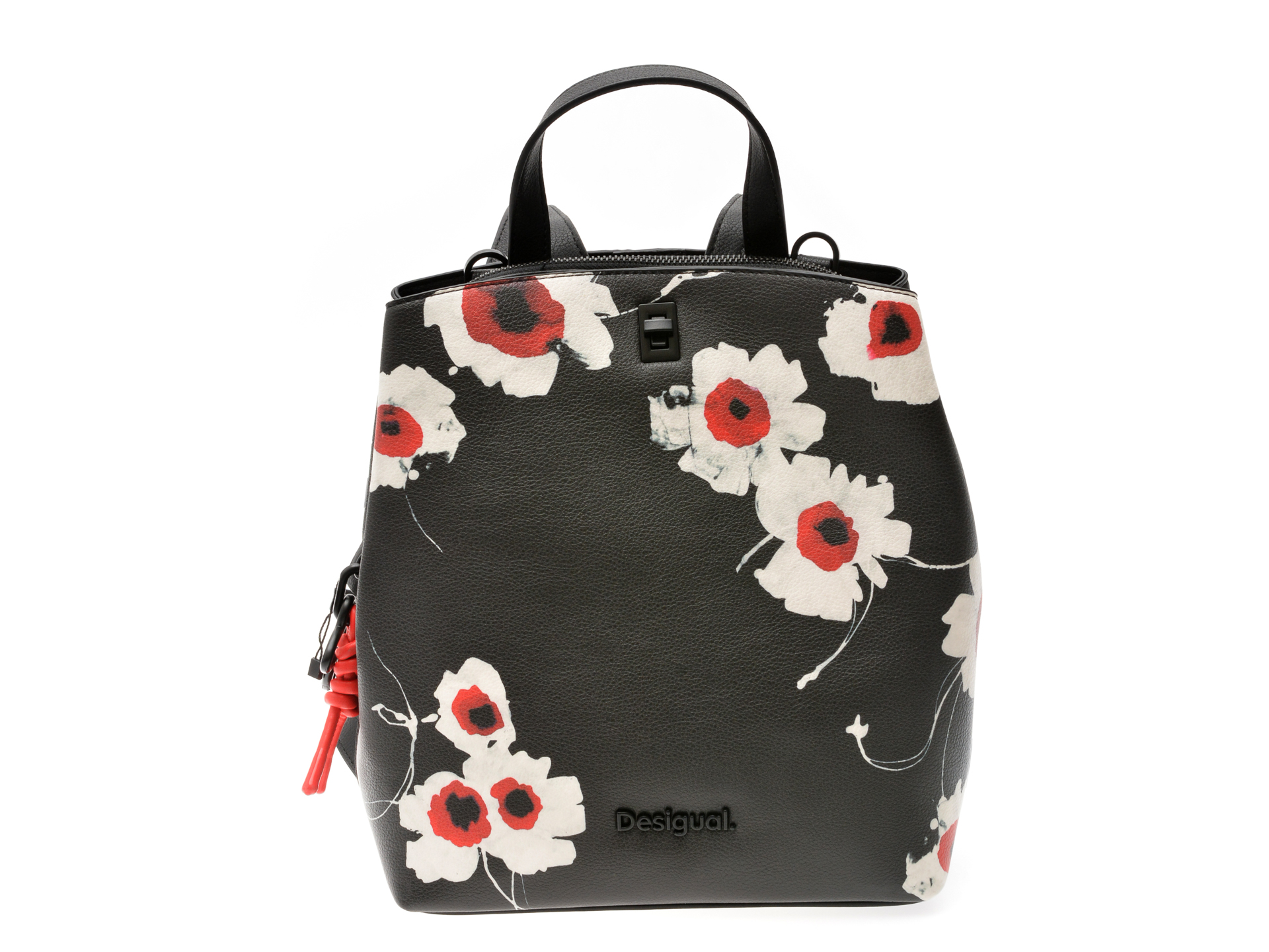 Rucsac Desigual Negru Piele Ecologică