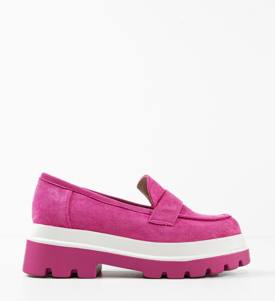 Pantofi Casual Hilaria Fuchsia | Stil și Confort - imagine 5