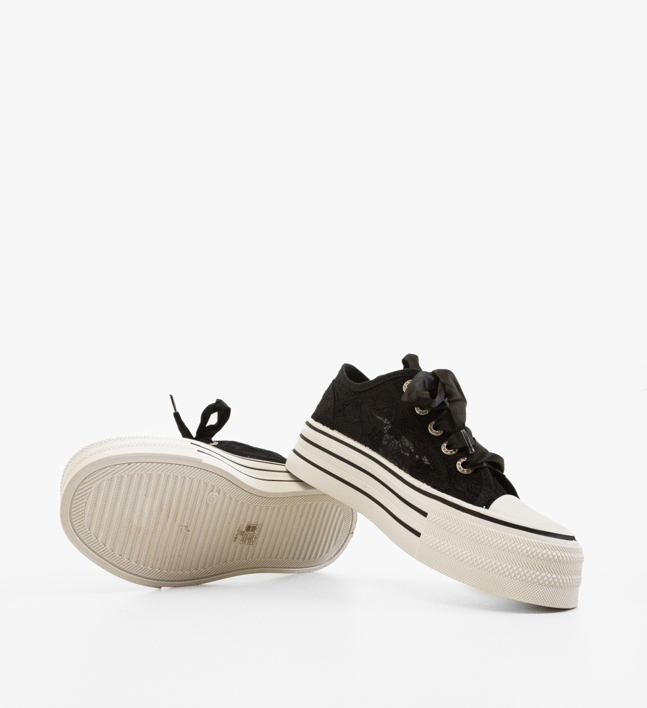 Sneakers Dantek Negri | Confort și Stil Zilnic - imagine 5