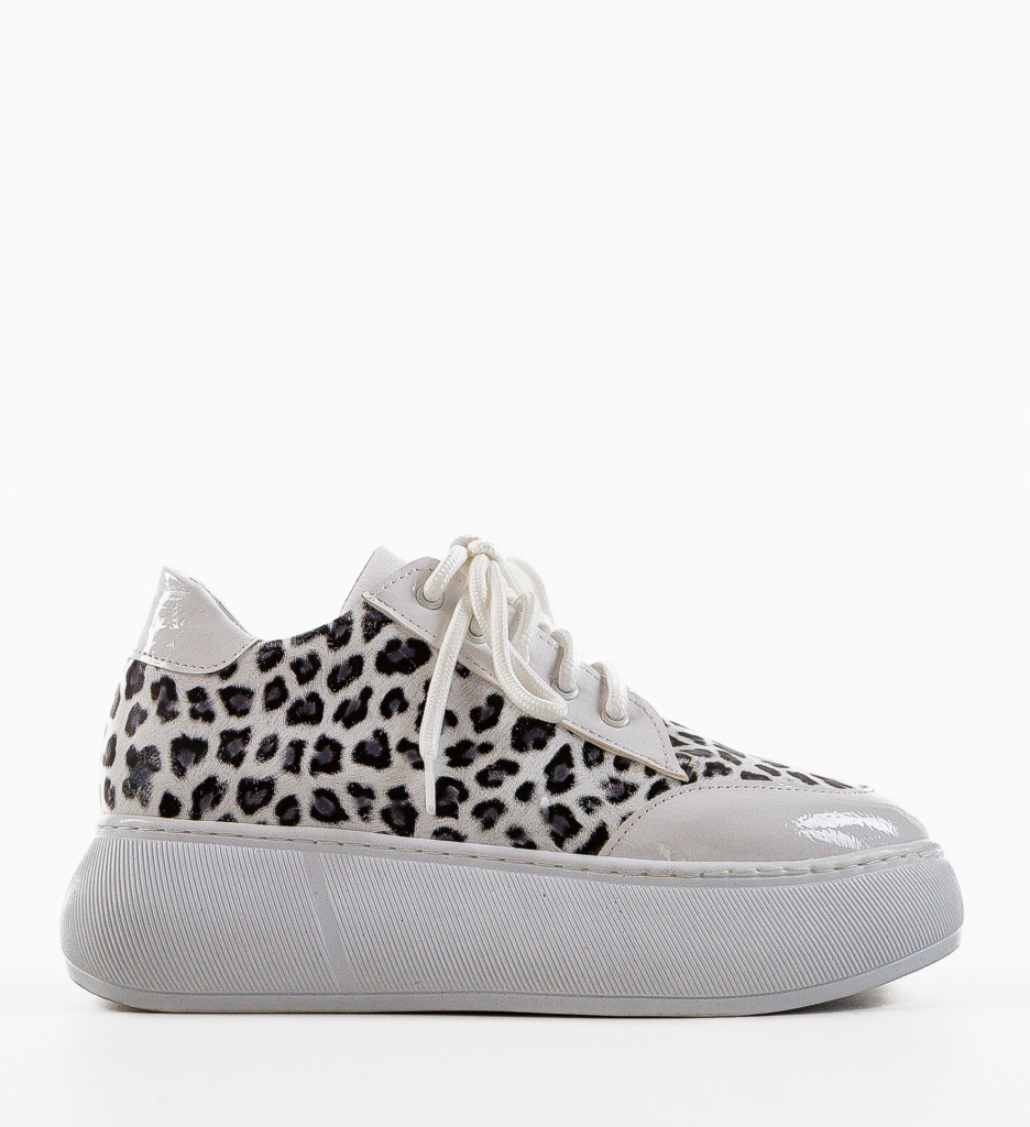 Pantofi Casual Gron Albi - Confort și Stil - imagine 4